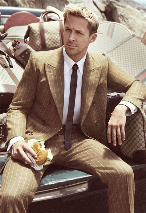 ryan gosling Gucci suit